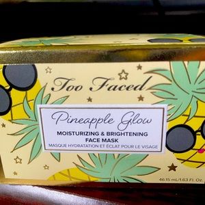 Too Faced pineapple glow moisturizing mask NEW!